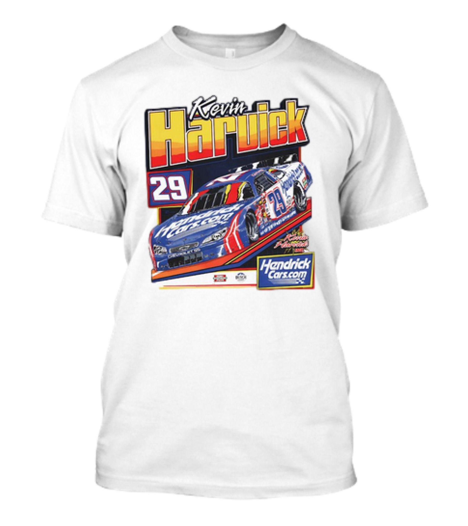 Kevin Harvick 29 Hendrick Cars Racing Car T-Shirt