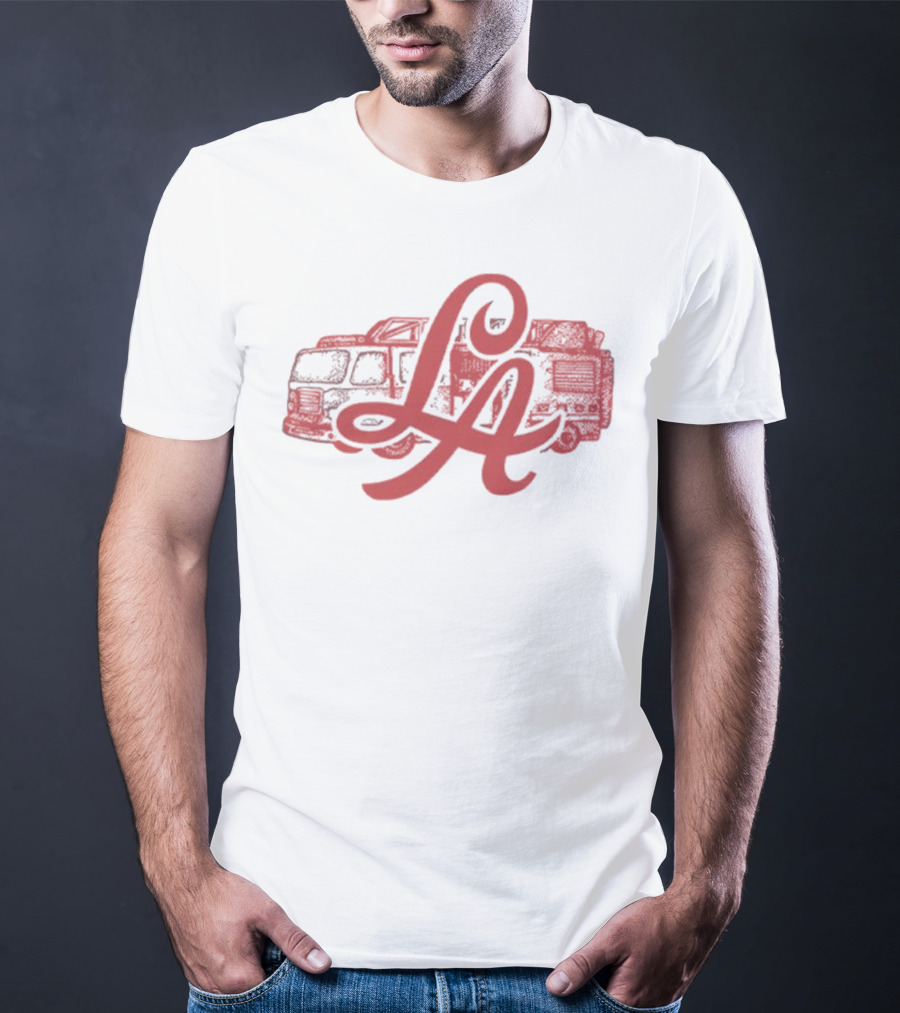 LA Retro Van Road Trip Adventure T-Shirt