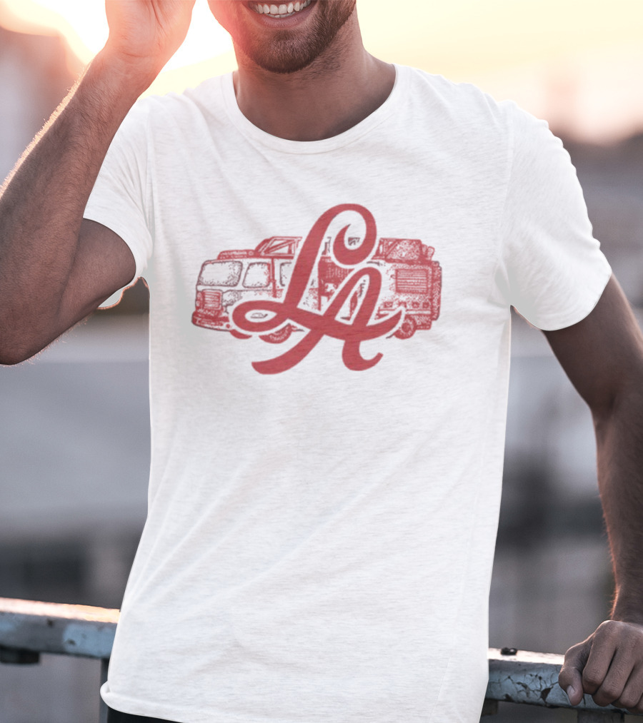 LA Retro Van Road Trip Adventure T-Shirt
