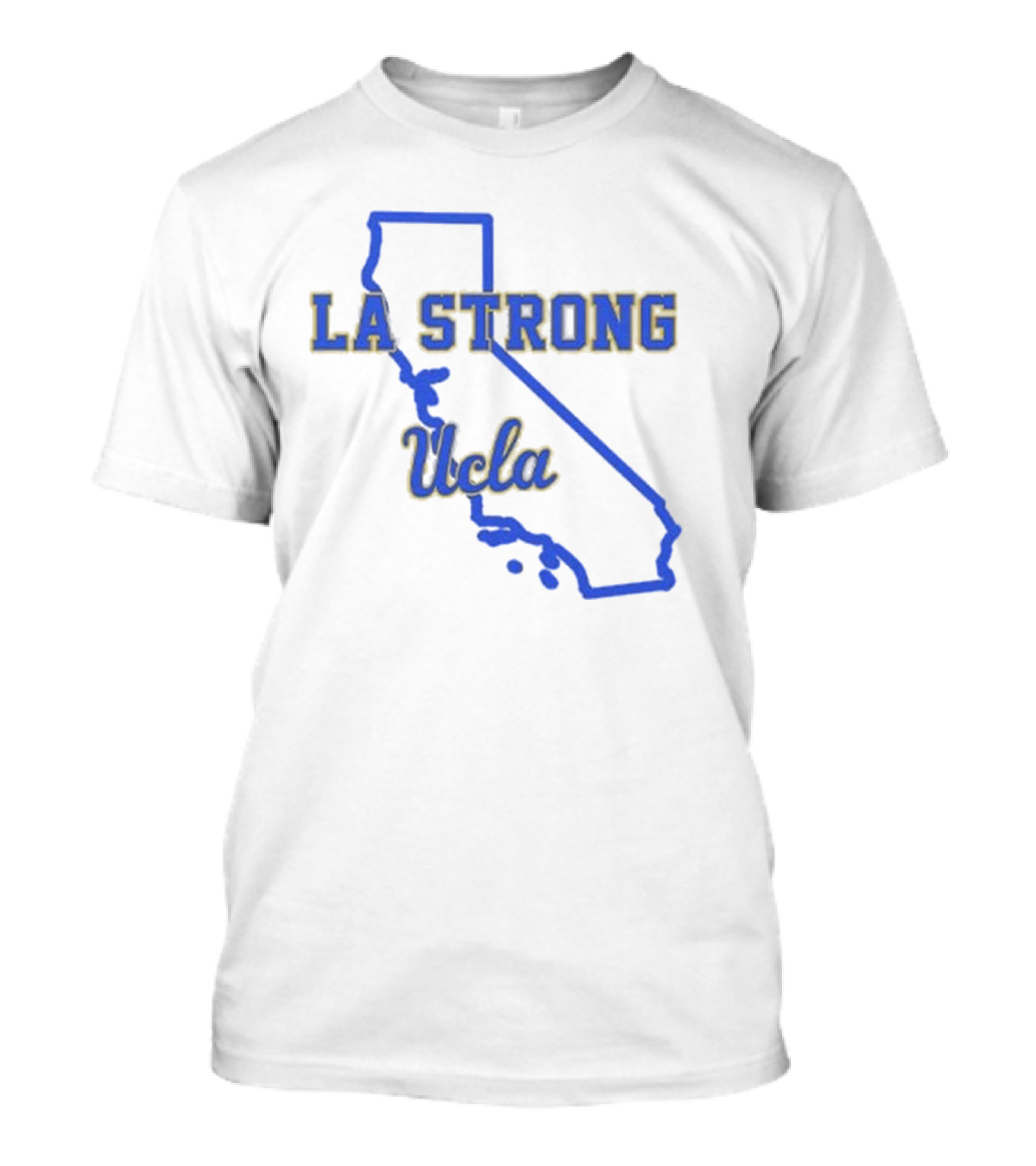 UCLA LA Strong California Outline T-Shirt