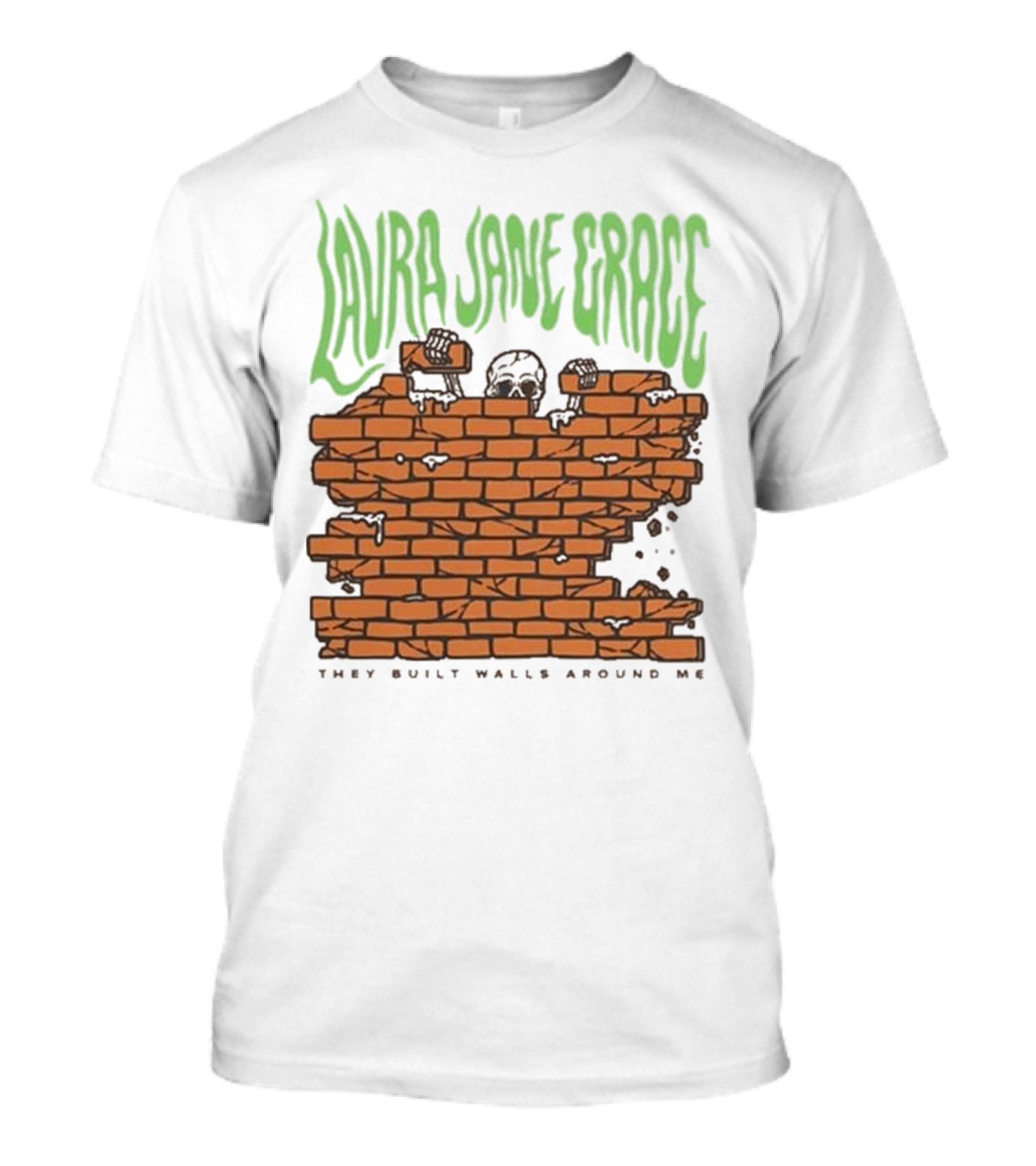 Laura Jane Grace Walls They Built Walls Around Me T-Shirt