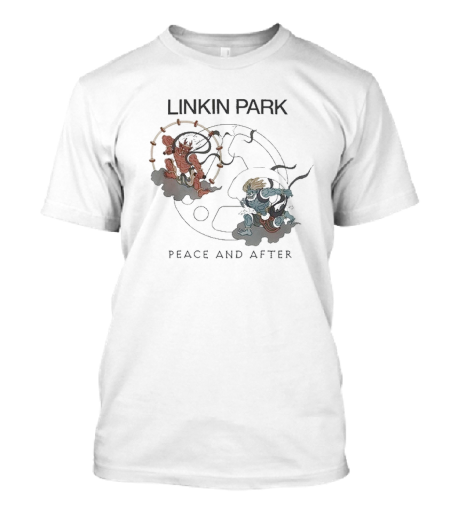 Linkin Park Peace And After Wind And Thunder Gods Collaboration T-Shirt