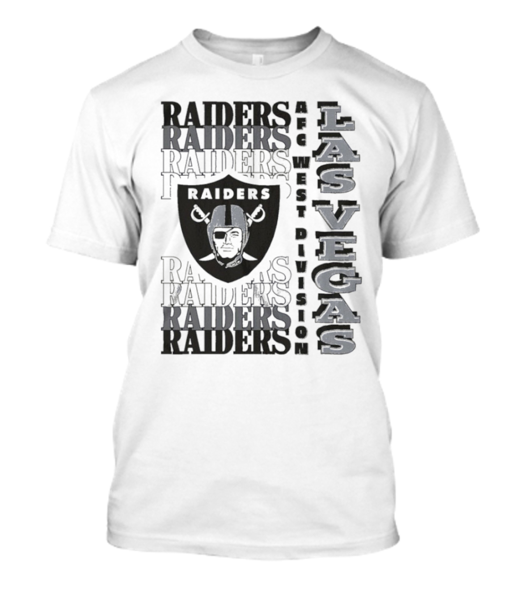 Las Vegas Raiders AFC West Division T-Shirt