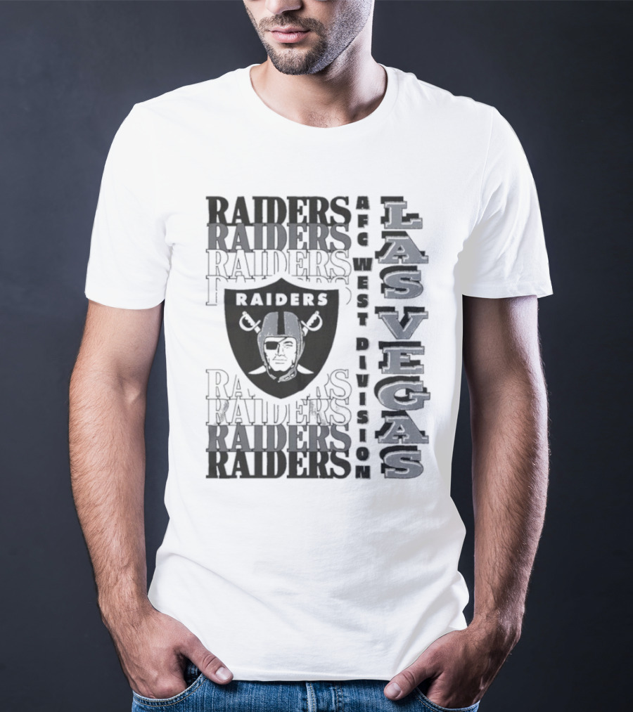 Las Vegas Raiders AFC West Division T-Shirt
