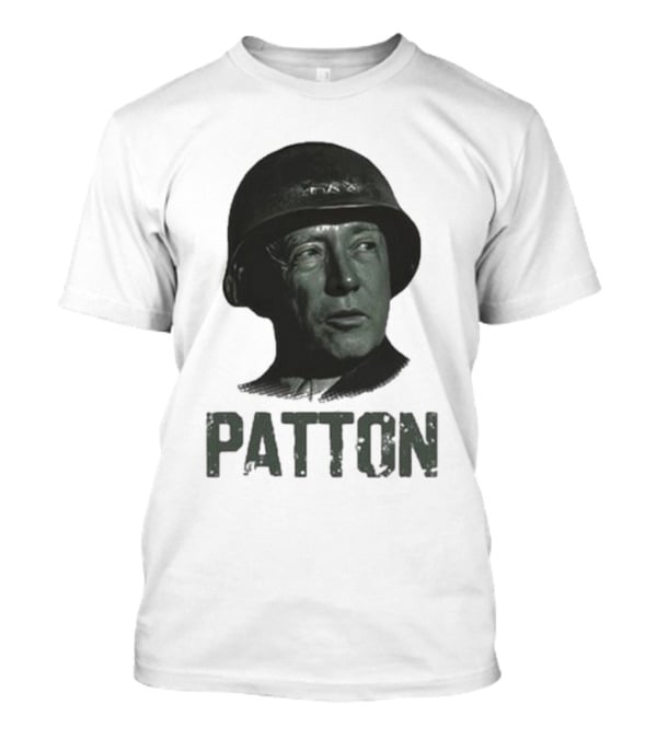 Jake Shields General Patton Helmet Portrait T-Shirt