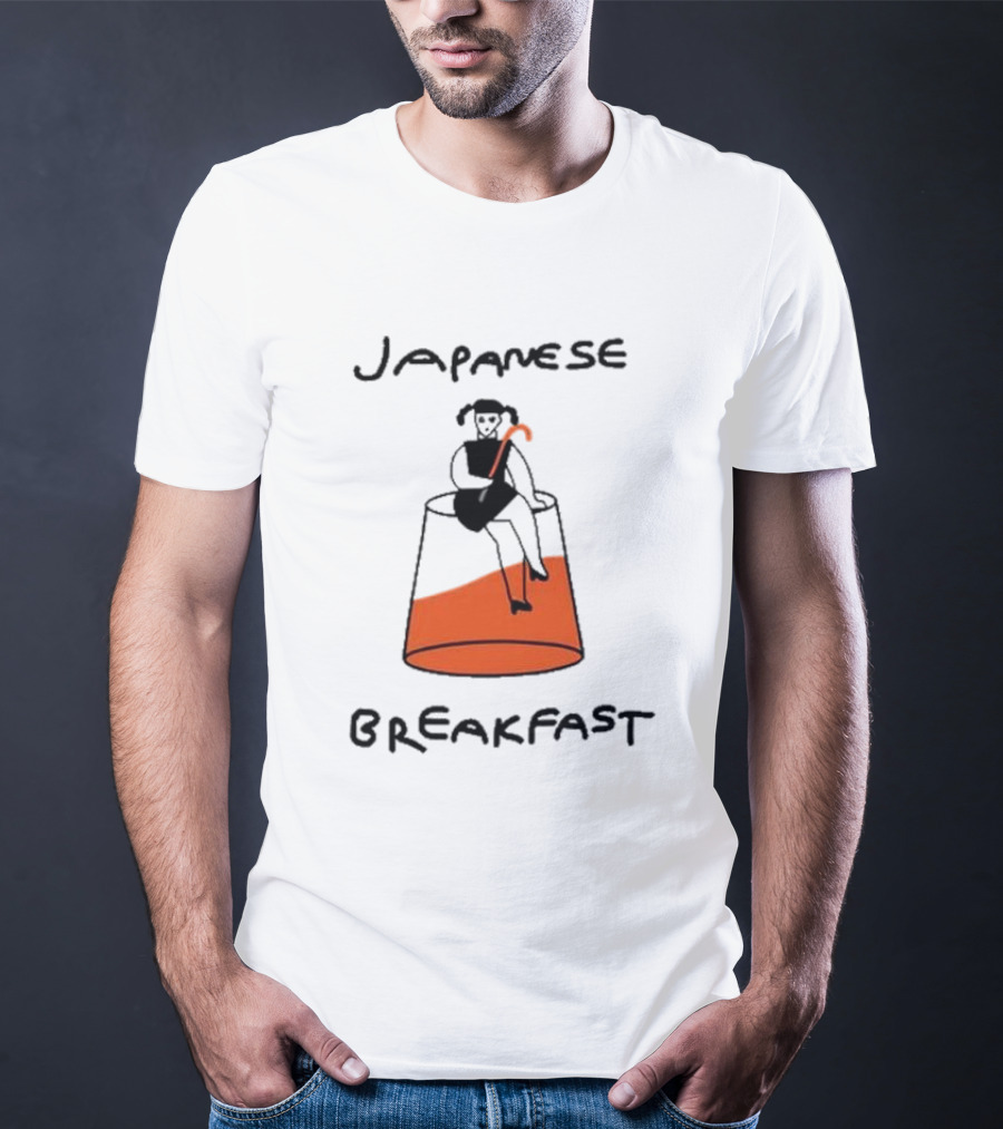 Japanese Breakfast Juice Box Illustration Tee T-Shirt
