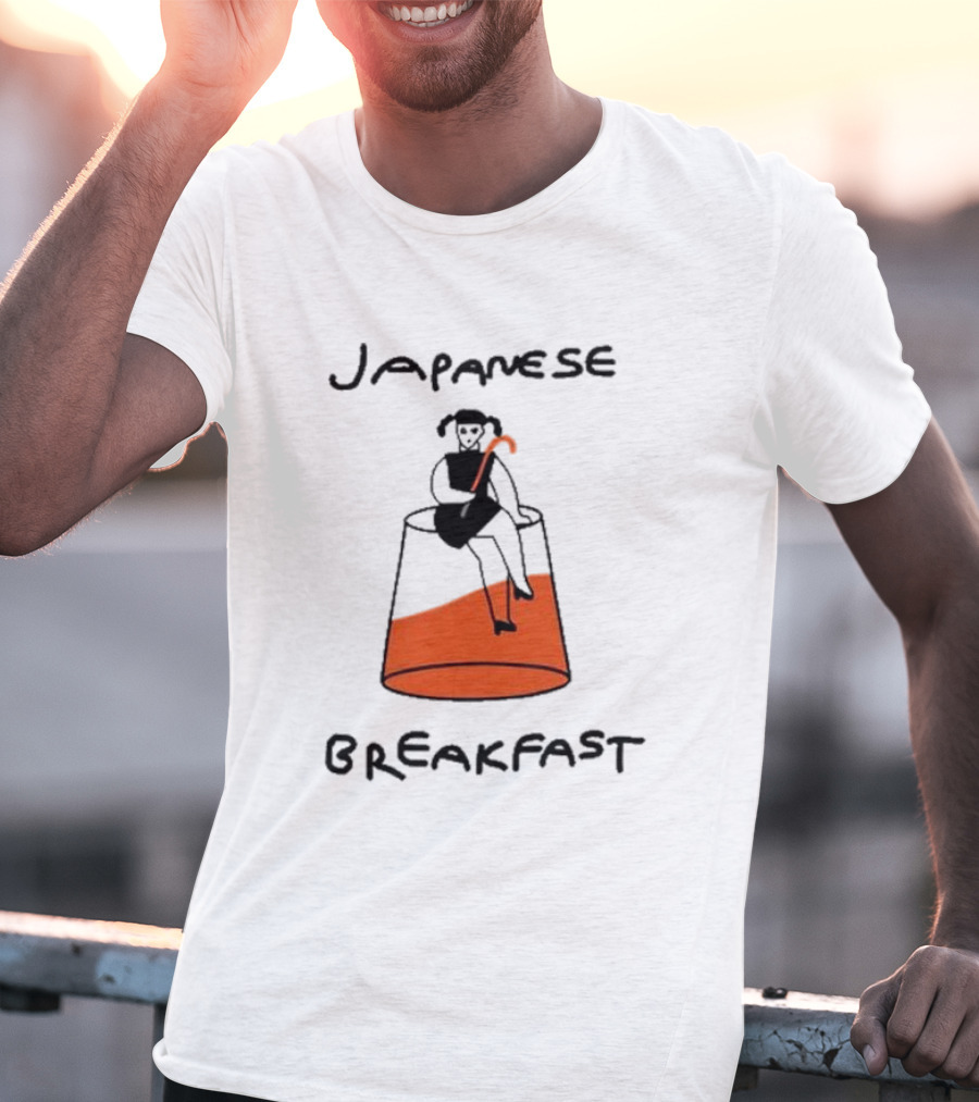 Japanese Breakfast Juice Box Illustration Tee T-Shirt