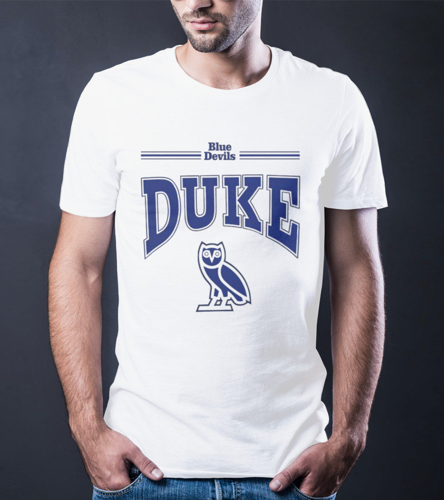 Jayson Tatum Ovo Duke Blue Devils Owl T-Shirt