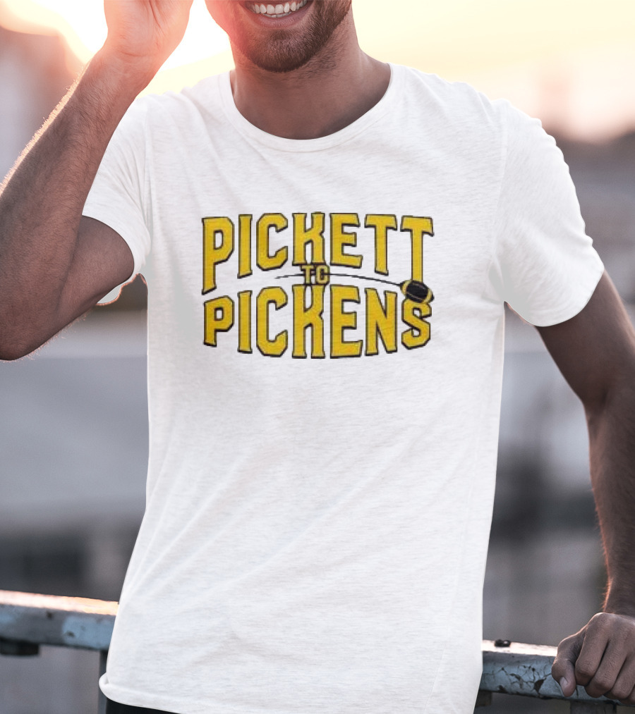 "Jersey Jerry Pickett To Pickens Football Theme" T-Shirt
