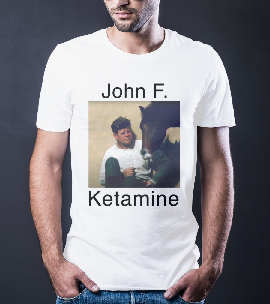 John F. Ketamine Horseman Interaction T-Shirt