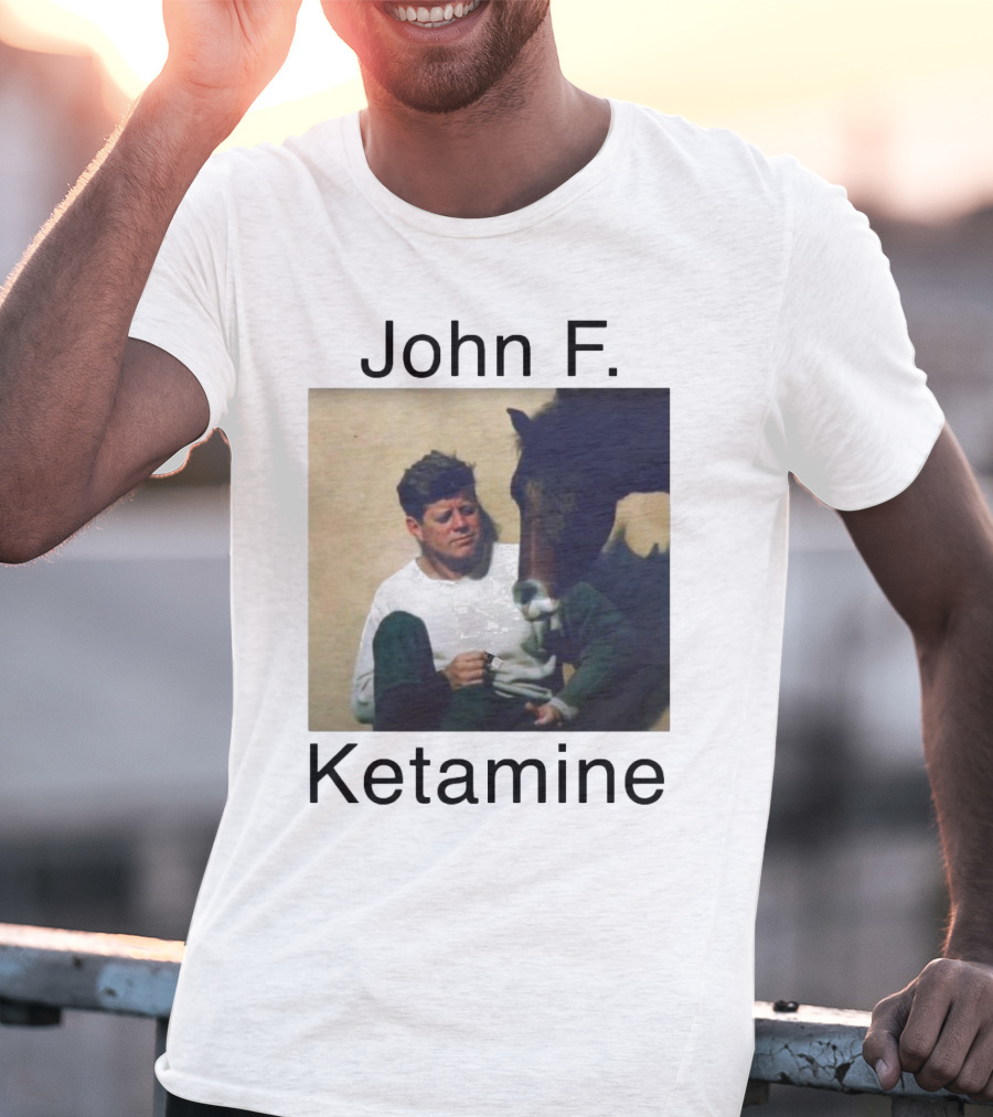 John F. Ketamine Horseman Interaction T-Shirt