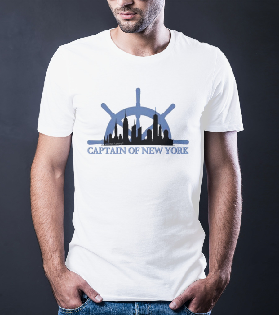 Captain Of New York Joshua Block Worldof S T-Shirt