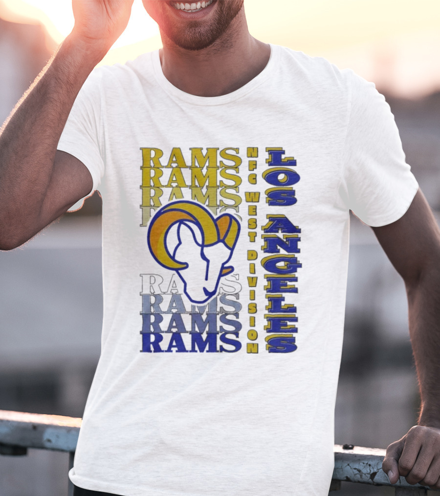 Rams Los Angeles NFC West Division T-Shirt