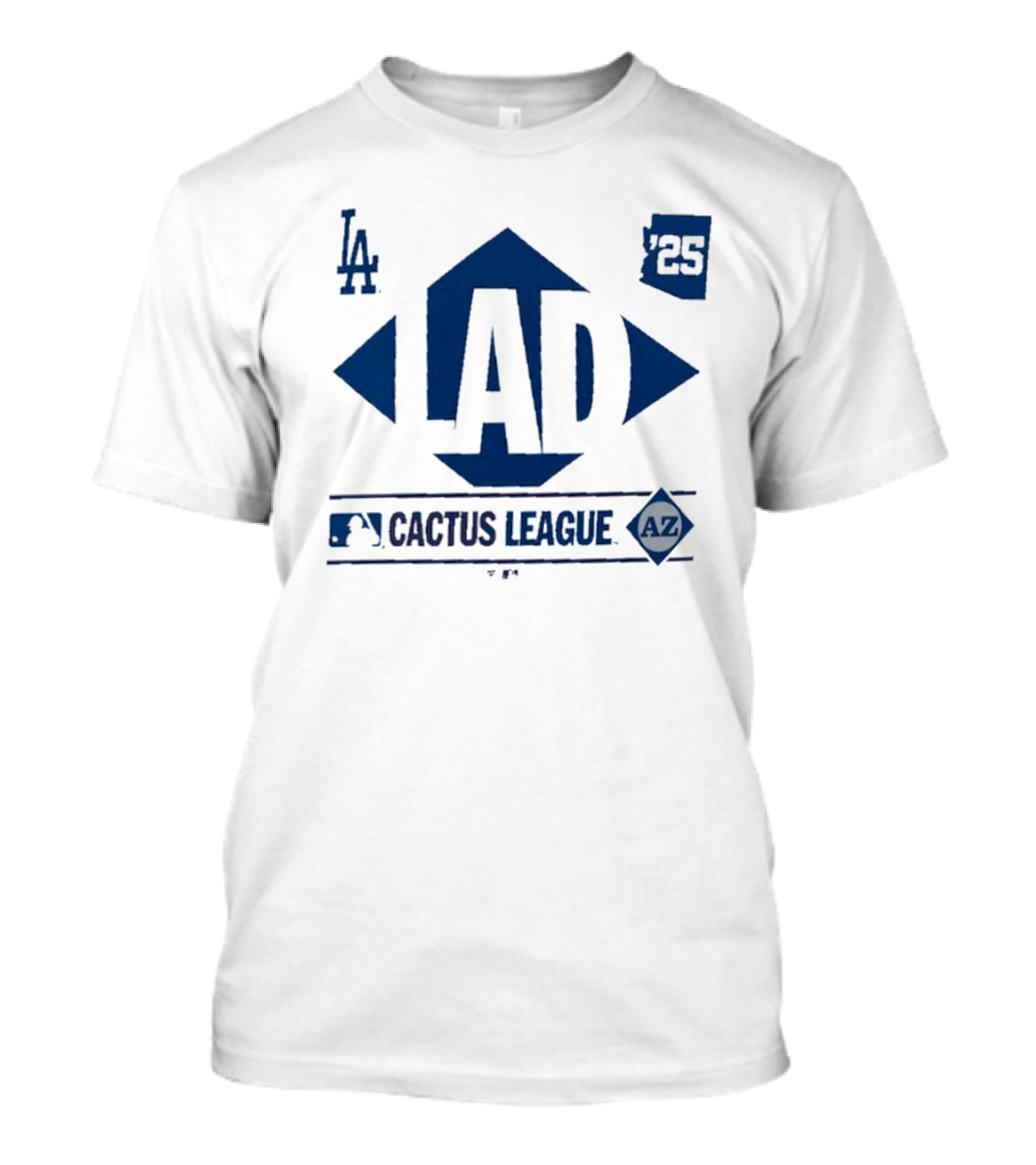 Los Angeles Dodgers 2025 Cactus League AZ True Icon Spring Training T-Shirt