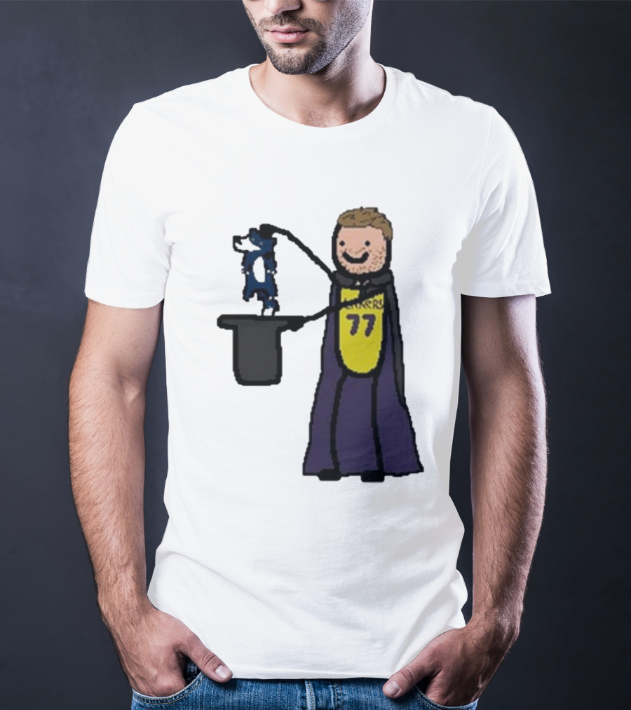 Luka Doncic 77 Lakers Magic Cartoon T-Shirt