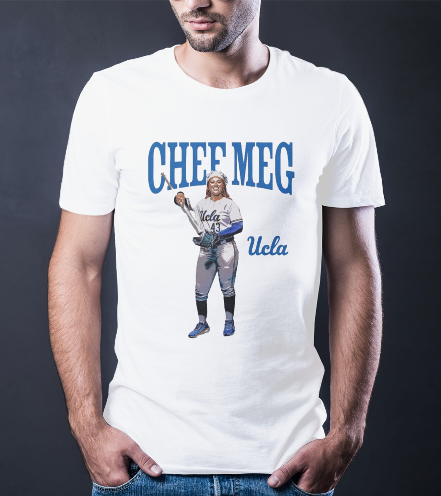 Chef Meg UCLA Bruins Baseball Megan Grant NCAA 2025 T-Shirt
