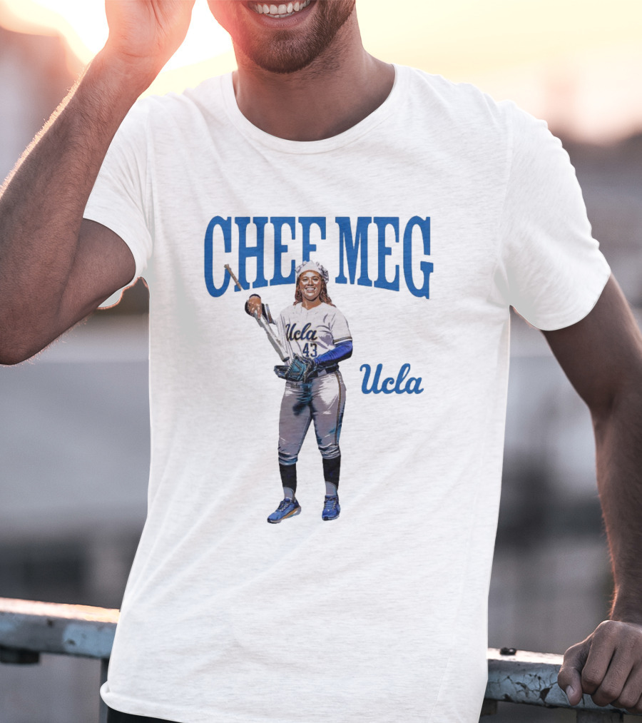 Chef Meg UCLA Bruins Baseball Megan Grant NCAA 2025 T-Shirt
