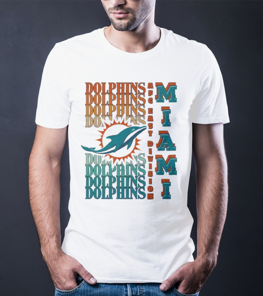 MIAMI Dolphins AFC East Division T-Shirt