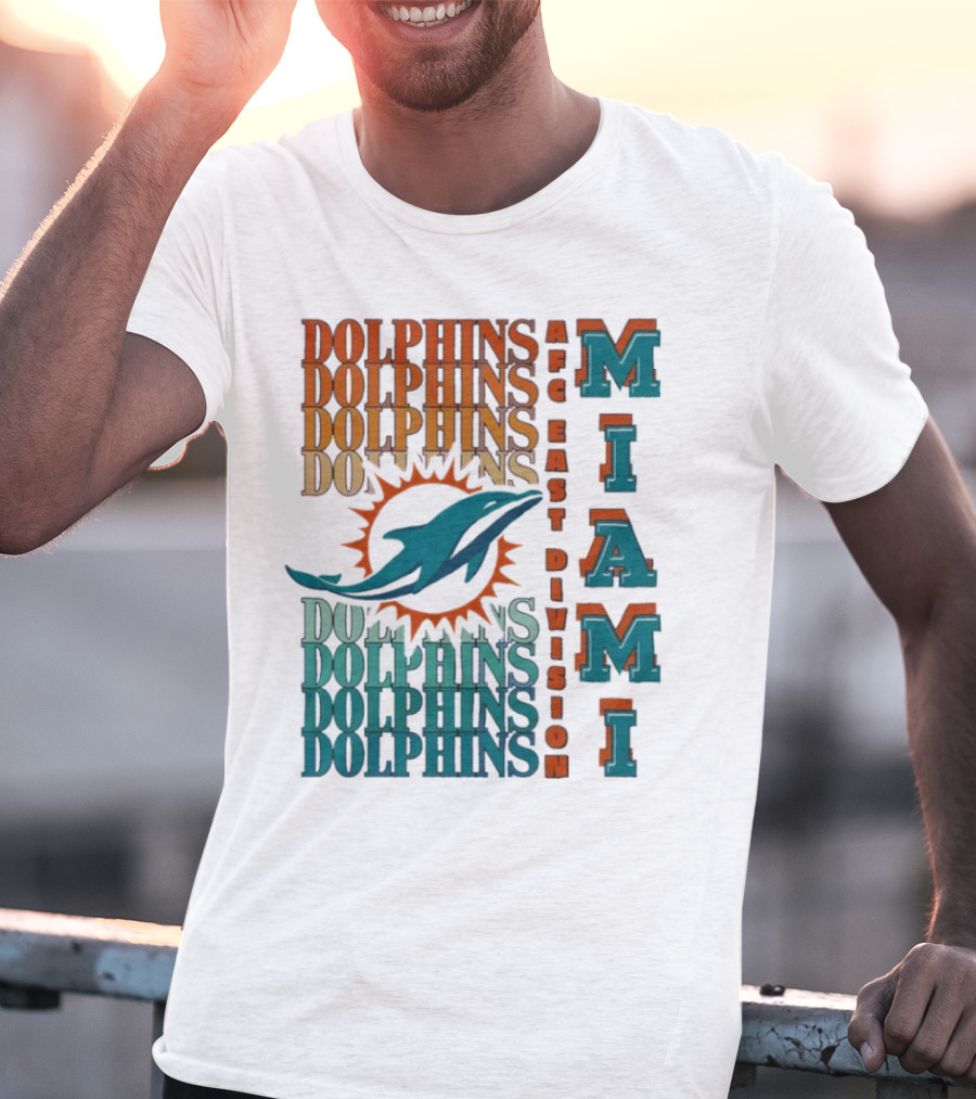 MIAMI Dolphins AFC East Division T-Shirt