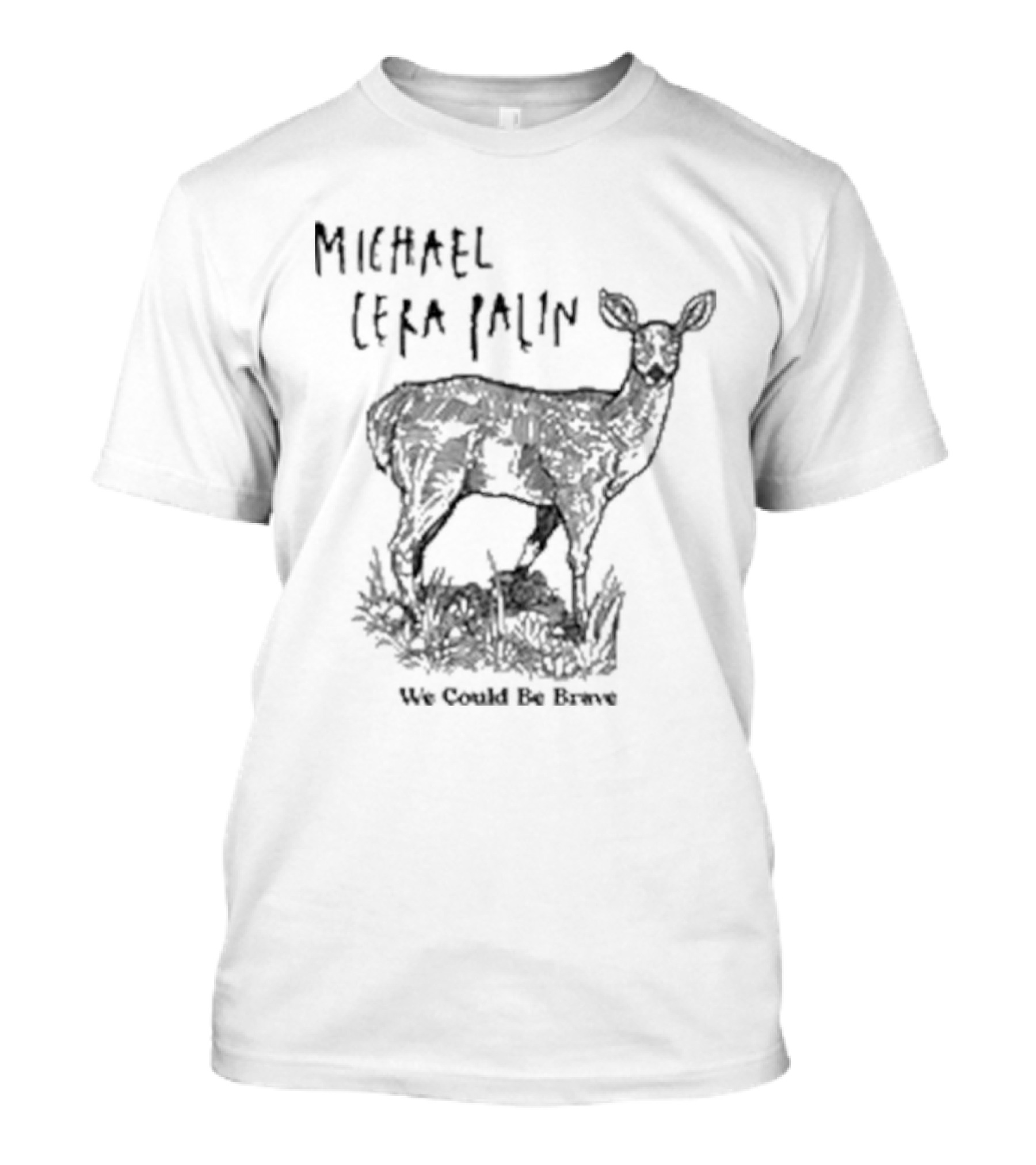 Michael Cera Palin We Could Be Brave Deer T-Shirt