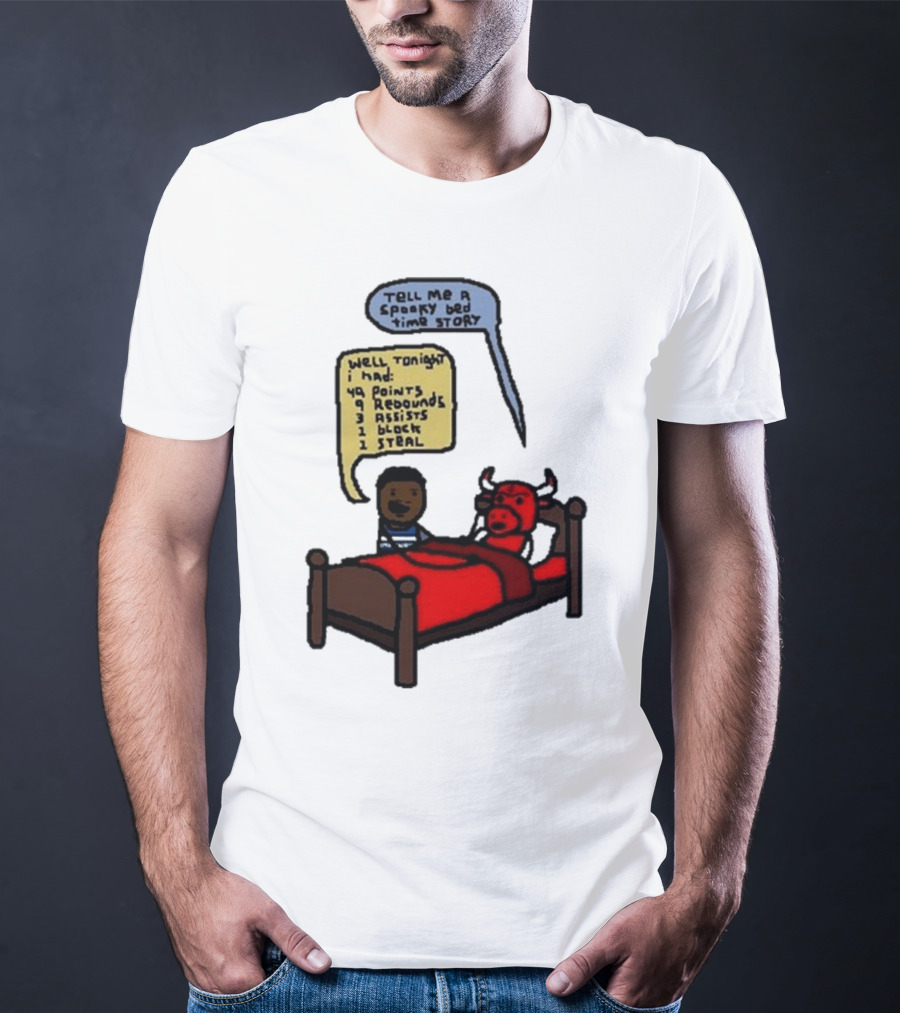 Minnesota Timberwolves Anthony 49 Points 9 Rebounds Spooky Bedtime Story T-Shirt