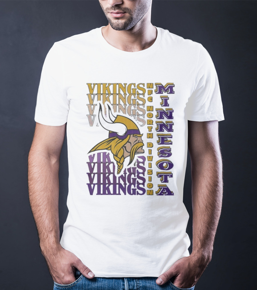 Minnesota Vikings NFC North Division Vikings Minnesota T-Shirt