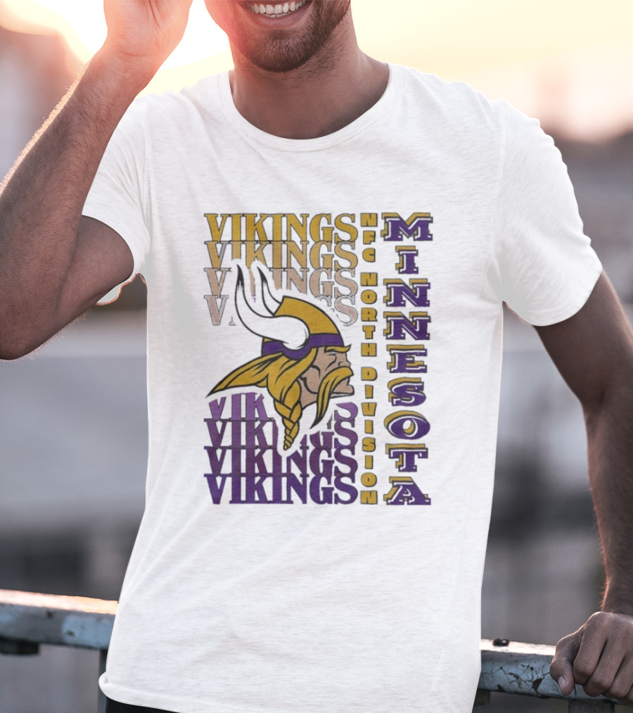 Minnesota Vikings NFC North Division Vikings Minnesota T-Shirt