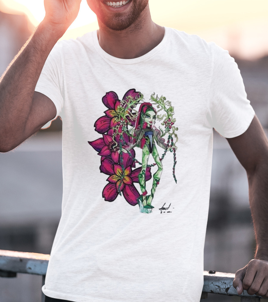 Monster High Venus McFlytrap Lily Blossom Vines Fashion Style T-Shirt