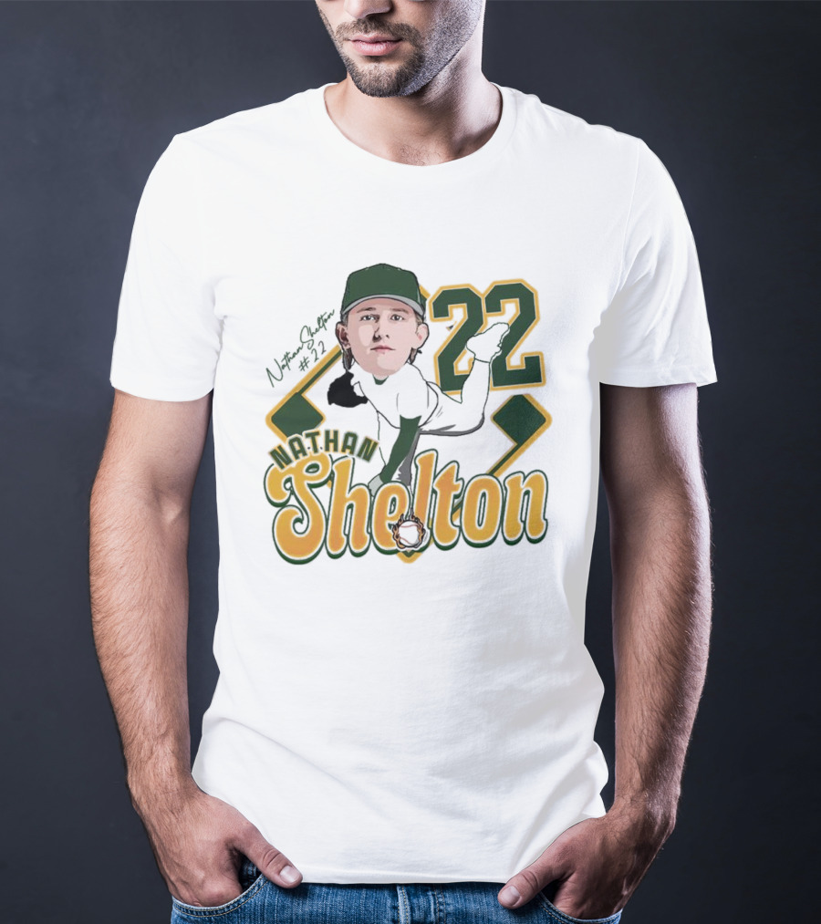 Nathan Shelton 22 Baseball Player 2025 T-Shirt