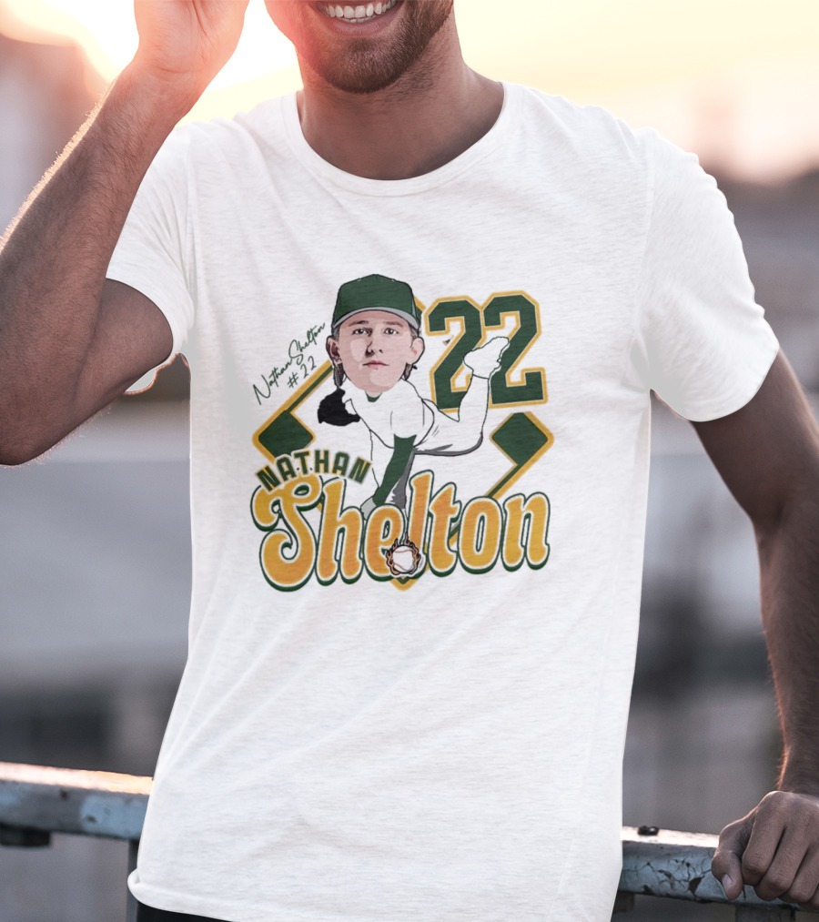 Nathan Shelton 22 Baseball Player 2025 T-Shirt