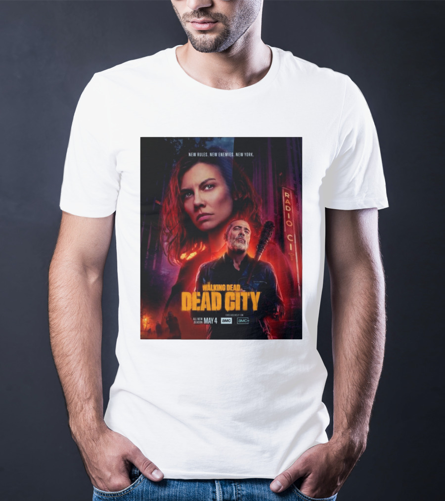 New Rules New Enemies New York The Walking Dead Dead City All New Season May 4 T-Shirt
