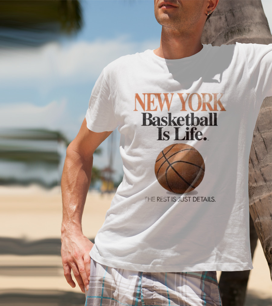New York Basketball Is Life NYC BIL T-Shirt