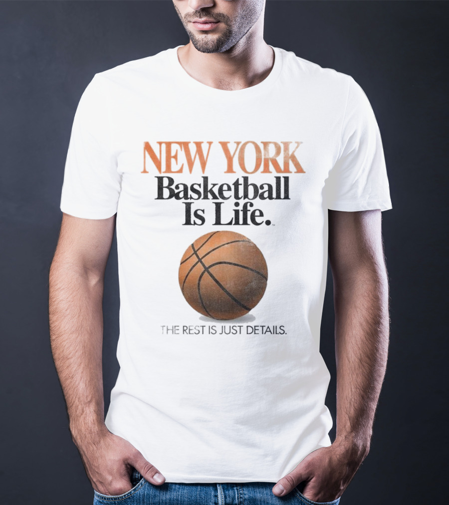 New York Basketball Is Life NYC BIL T-Shirt