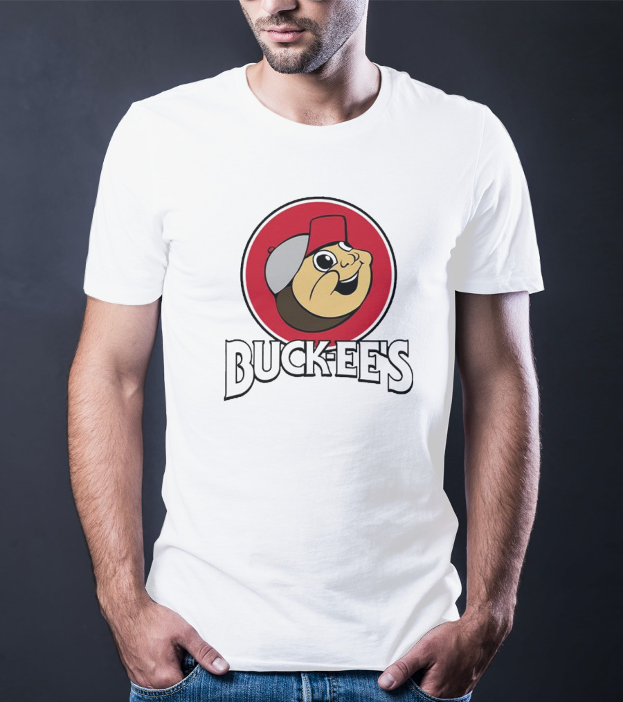 Ohio State Buckeyes Buc-ee's Beavers Retro Illustration T-Shirt