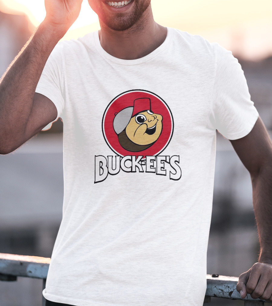 Ohio State Buckeyes Buc-ee's Beavers Retro Illustration T-Shirt