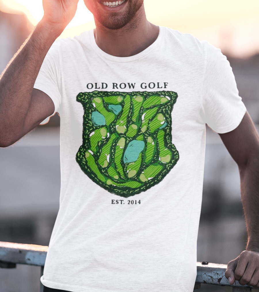 Old Row Golf Course Pigment Dyed T-Shirt