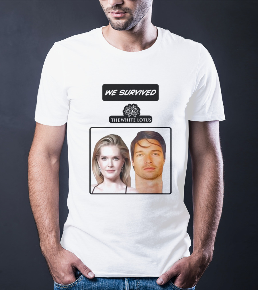 We Survived The White Lotus Patrick Schwarzenegger T-Shirt
