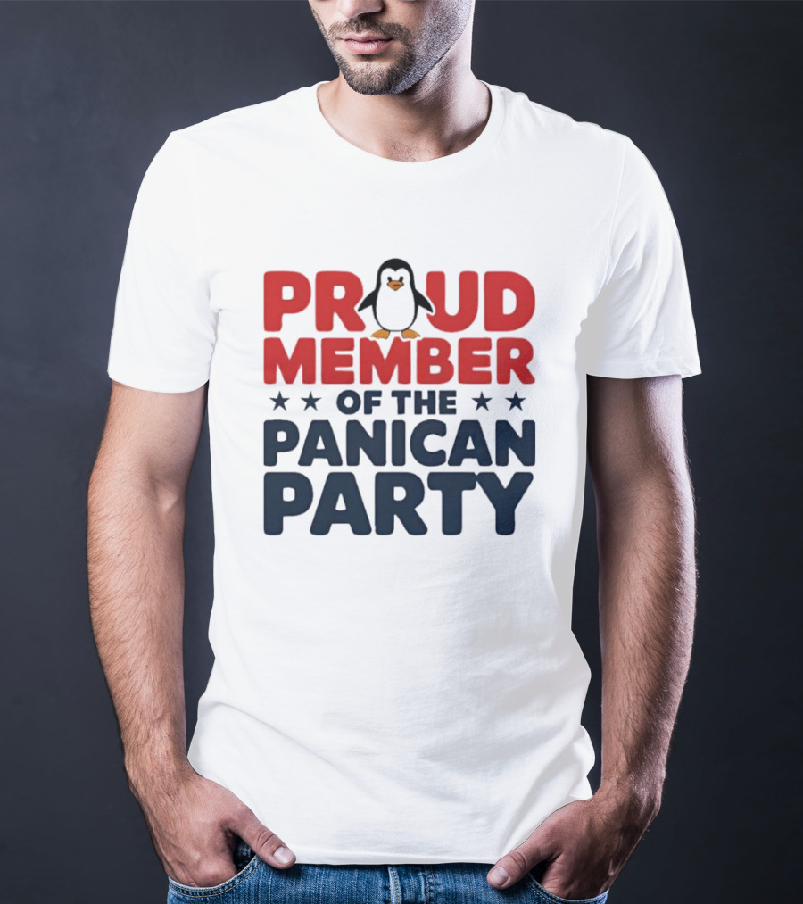 Proud Member Of The Panican Party Penguin T-Shirt