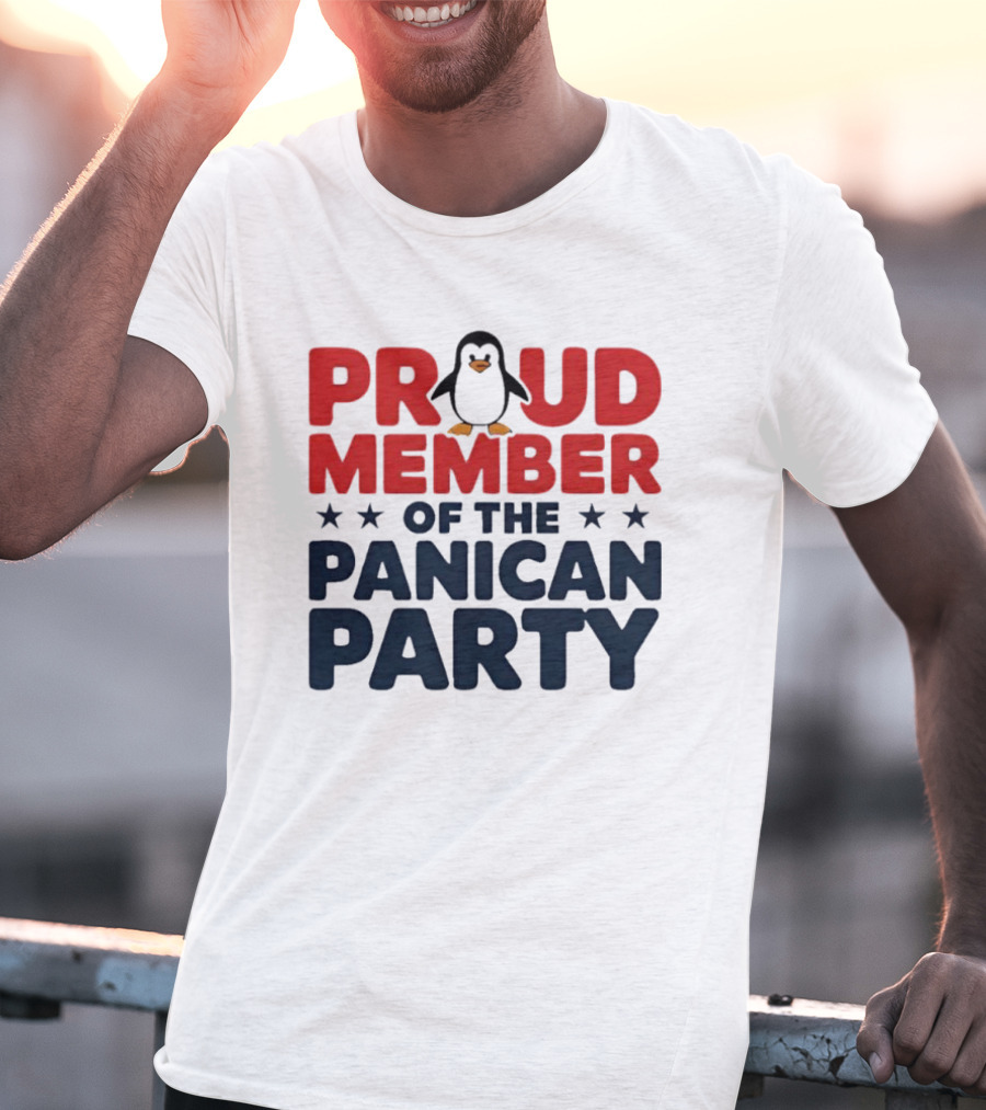 Proud Member Of The Panican Party Penguin T-Shirt