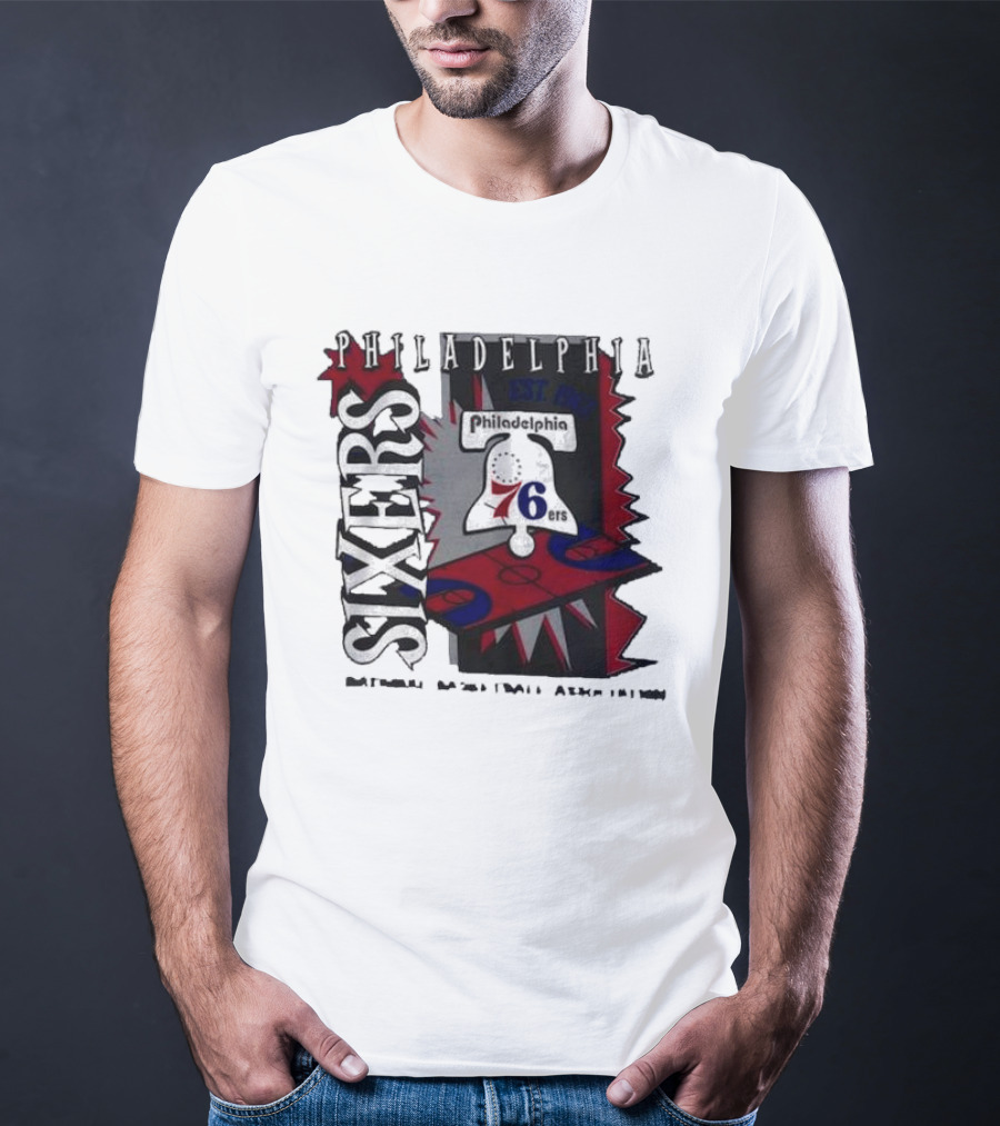 Philadelphia Sixers 1776 Basketball Association T-Shirt