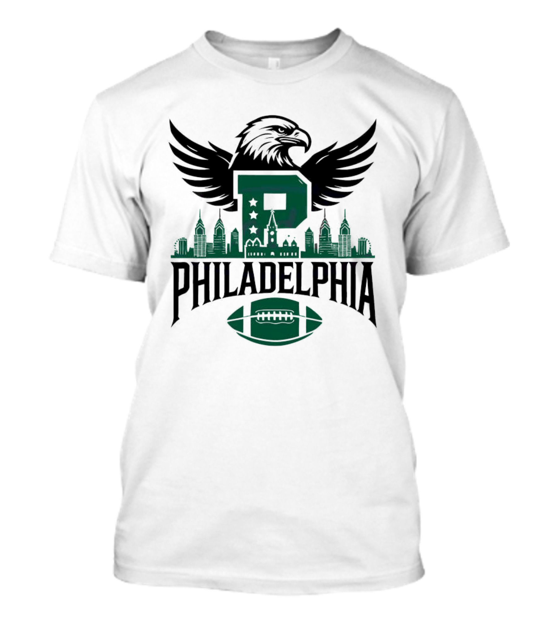 Philadelphia Skyline Football Team P Mascot 2025 T-Shirt