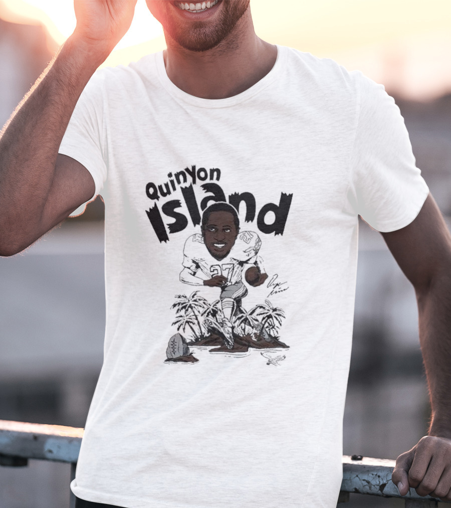 Quinyon Island Mitchell Kelly Green Philadelphia Eagles Player Tri-Blend T-Shirt