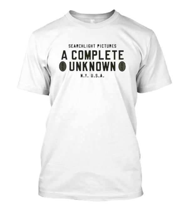Searchlight Pictures A Complete Unknown 65 NY USA T-Shirt