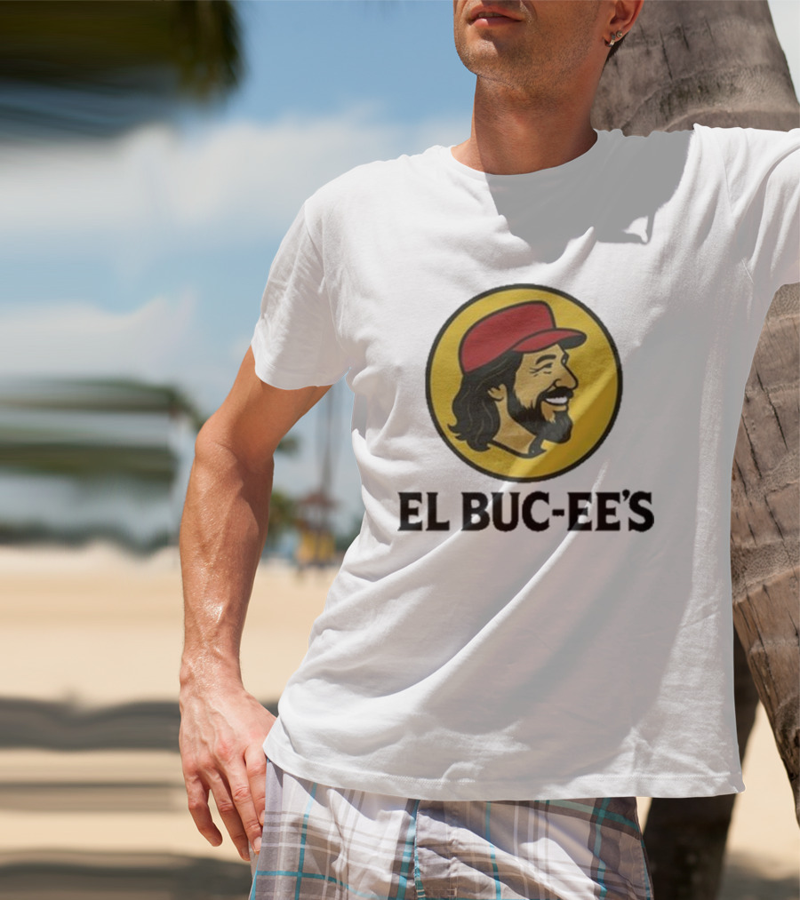 "Somos Bien Méxican Buc-ee’s Parody With Iconic Yellow Red Design" T-Shirt