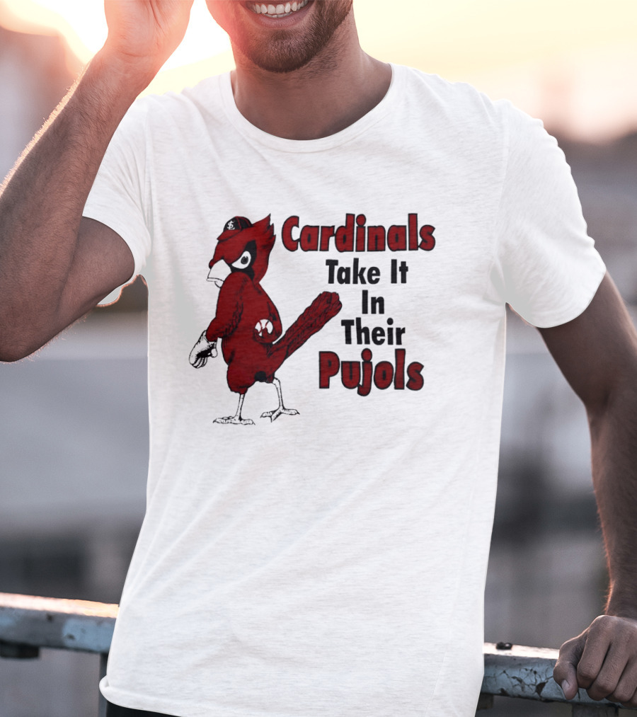 St Louis Cardinals Pujols Baseball Humor T-Shirt