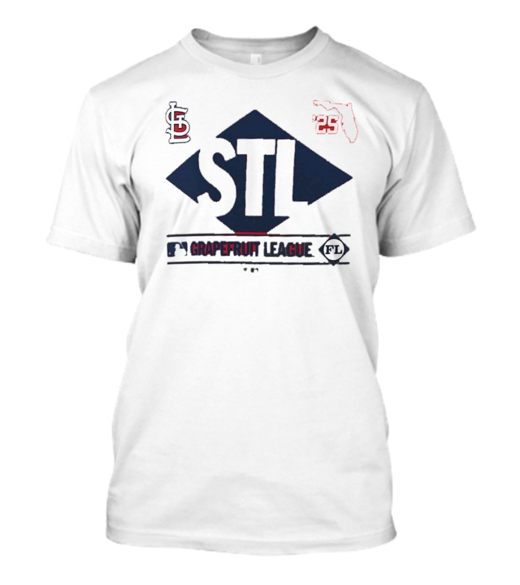 St. Louis Cardinals STL 2025 Grapefruit League Florida Spring Training T-Shirt