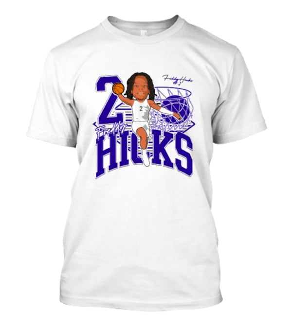 Freddy Hicks Tarleton State Basketball Number 20 T-Shirt