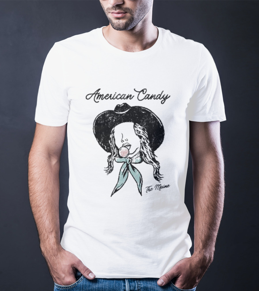 The Maine American Candy Cowgirl With Bandana And Sunglasses T-Shirt
