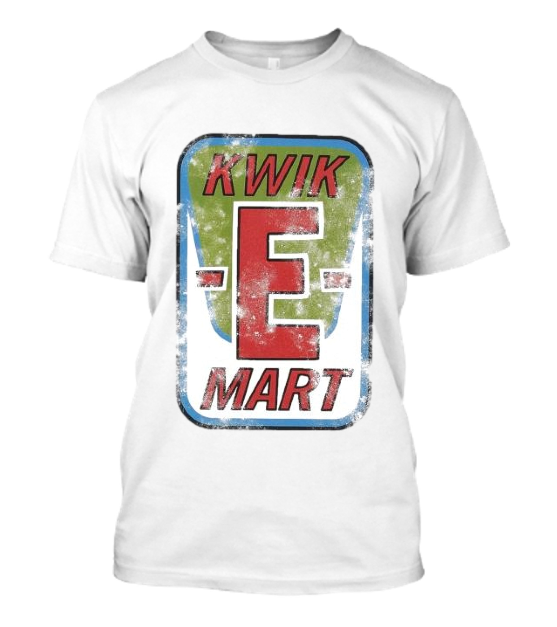 The Simpsons Kwik-E Mart Vintage Distressed Style T-Shirt