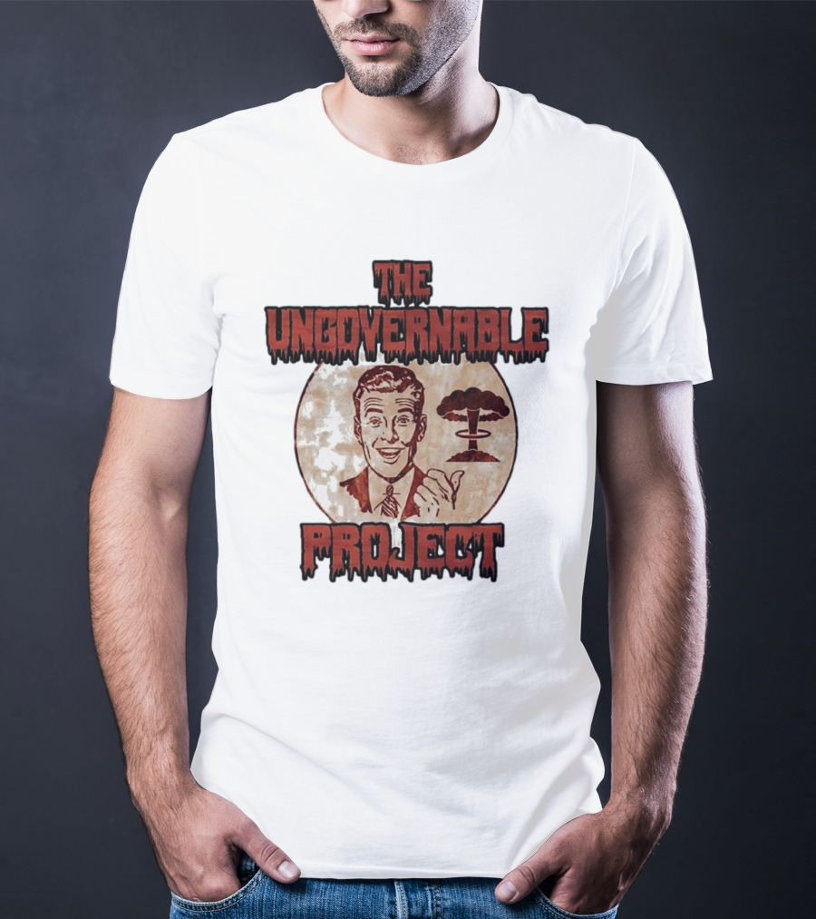 The Ungovernable Project Vintage Cartoon Nuclear Explosion T-Shirt